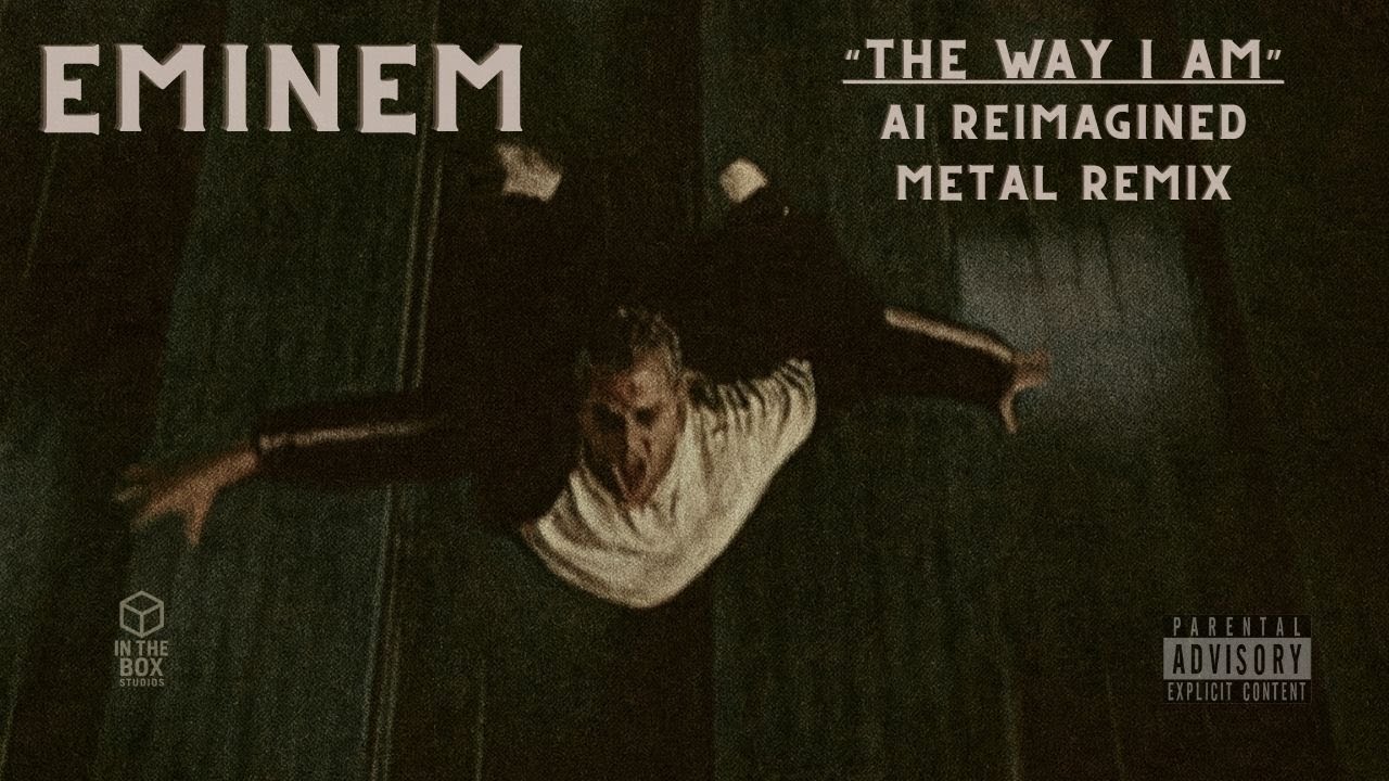 EMINEM – “The Way I Am” (AI Reimagined Metal Remix) | In The Box Studios