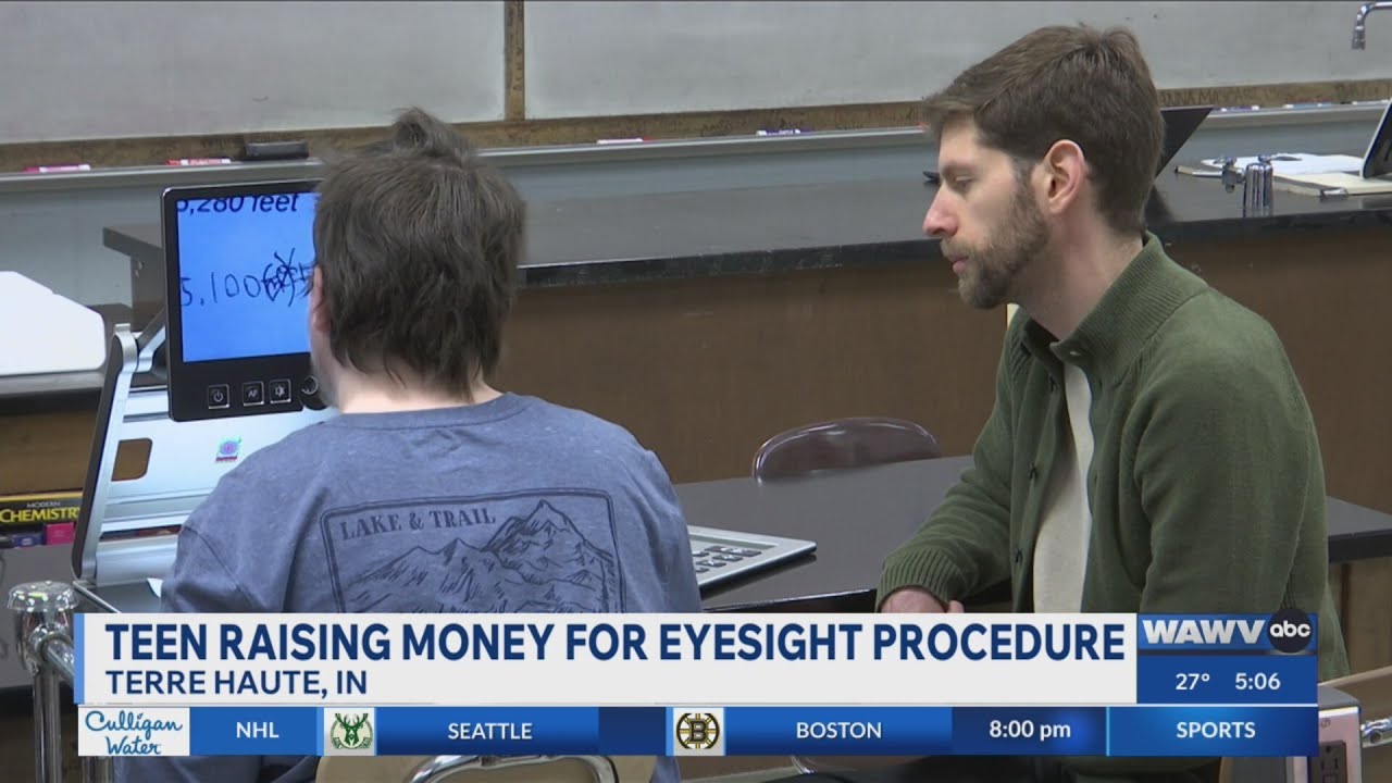 Visually impaired student's quest for sight and robotics