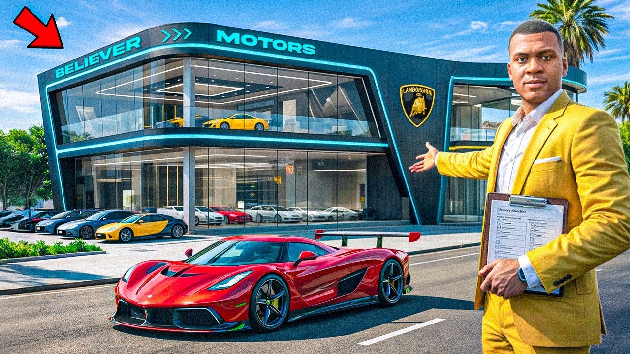 Franklin Opens His New Luxury Car Showroom! | GTA 5 Bangla Gameplay
