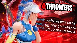 CARRYING 4 THROWERS VS ETERNITY's With CONTROLLER PSYLOCKE (32 FINALS)