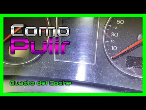 Como PULIR el CUADRO DEL COCHE!