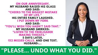 My Husband Called Me His “Biggest Mistake”—5 Days Later, He Begged Me to... |Applewood Revenge