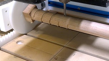 4th Axis Sprial Carving test