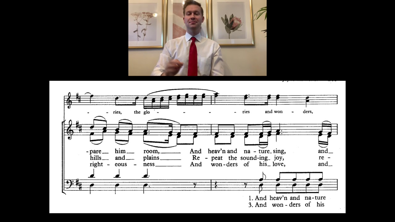 Joy to the World - Tenor practice