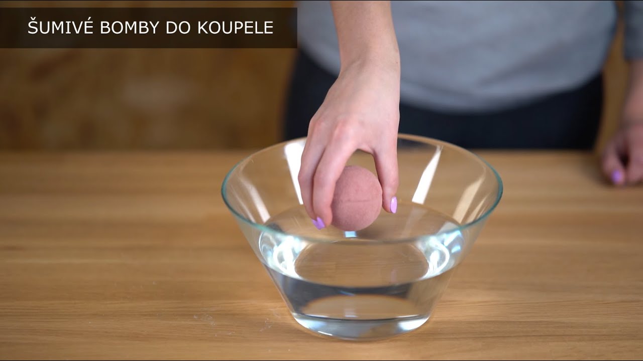 Jak vyrobit šumivé bomby do koupele (návod)