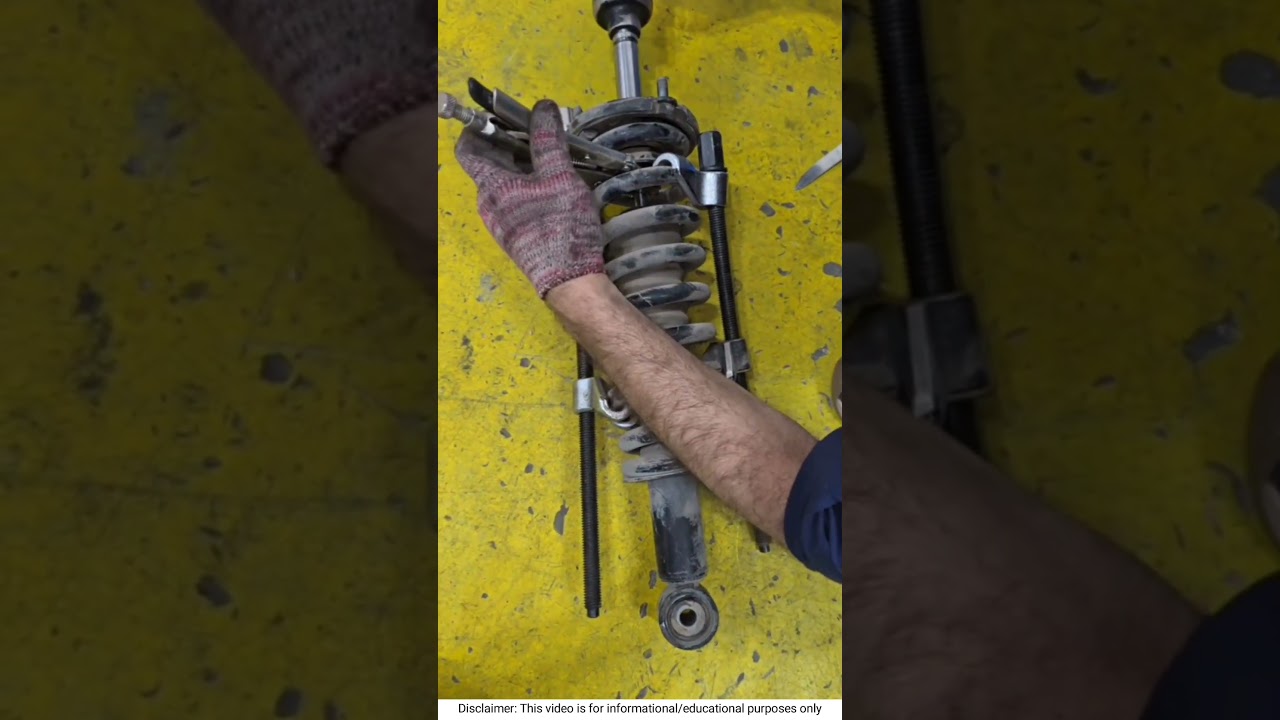 Vitara Front Shock Absorber Replacement Guide #DIY #mechanic #automotive