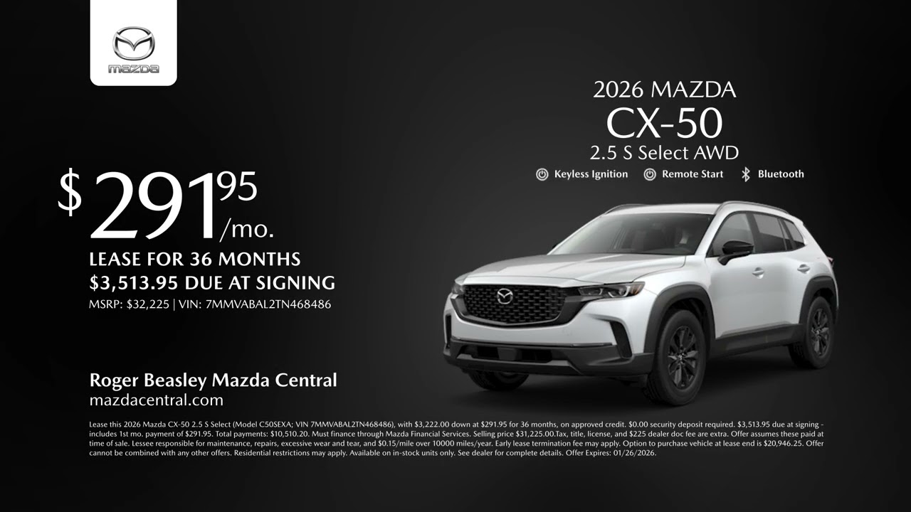 Mazda CX-50 01/26/2026 6817999