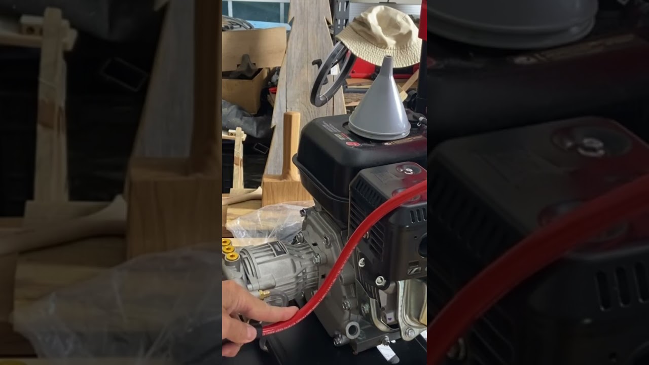 Pressure Washer Hack to prevent Sprayer hose MELTING DIY Tips and Tricks Craftsman 3100 psi 2.4gpm