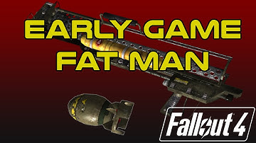 Fallout 4 How to Get a FAT MAN Early in the game (+Combat Sentry Proto MKIV)
