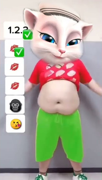 Funniest Talking Angela emoji - Fat Tummy Dance Effects Most Viewed On Youtube Compilation#34