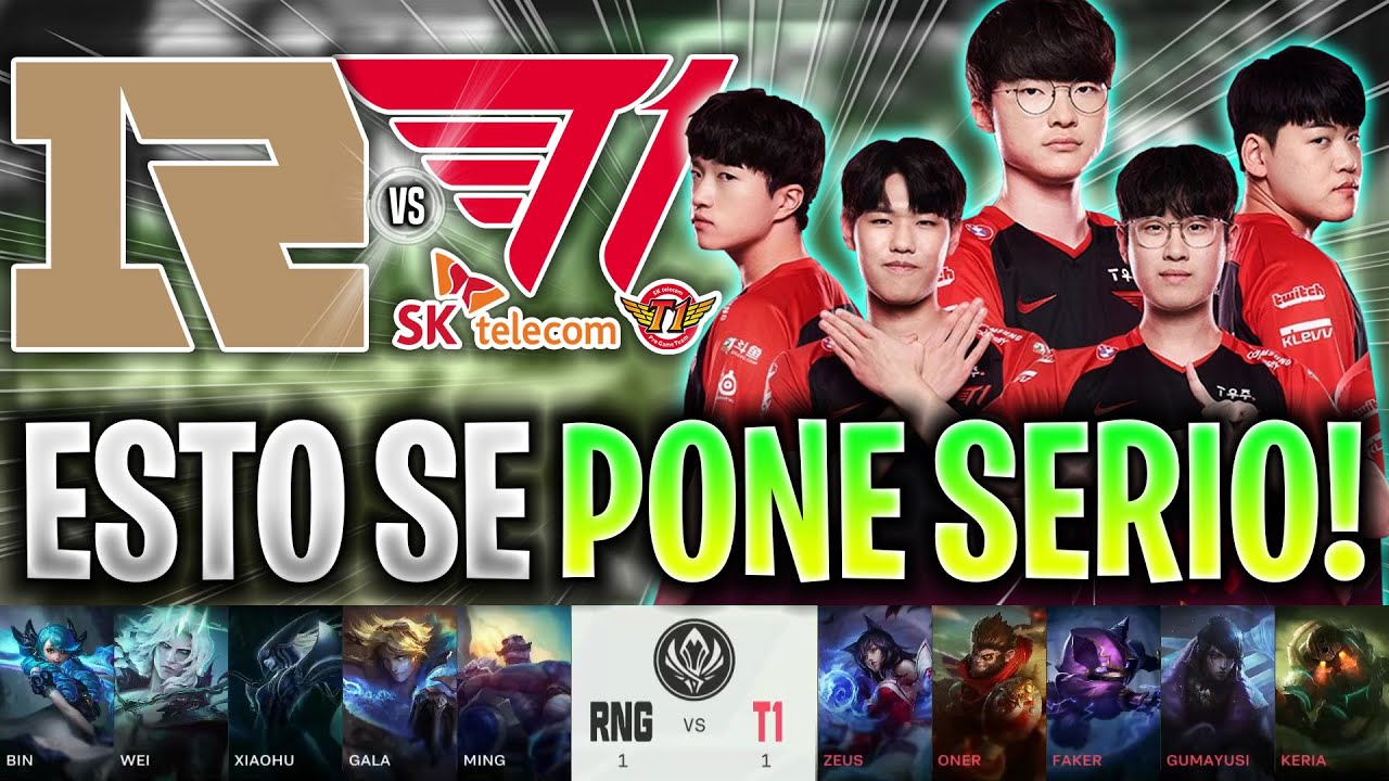 LA FINAL SE PONE SERIA! |RNG vs T1 GAME 3 RESUMEN GRAN FINAL MSI 2022 LVP ESPAÑOL