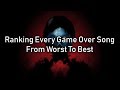 Ranking Every Zombies Game Over Song From Worst To Best! (MY OPINION)