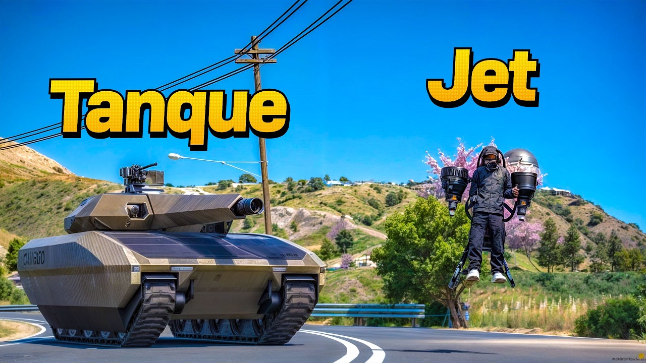 Usamos Un Jet Portatil Para Capturar Un Piromano y Ladron