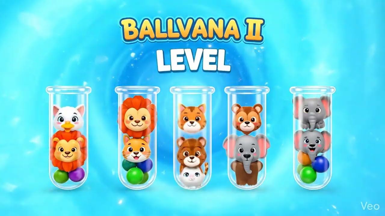 Ballvana Color Ball and Animal Universe Sort Game 