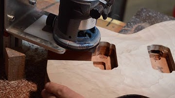 Cutting a Binding Channel in a Carved Top LP build