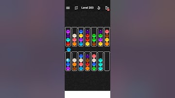 ball sort color puzzle game level 203 | ball sort color level 203