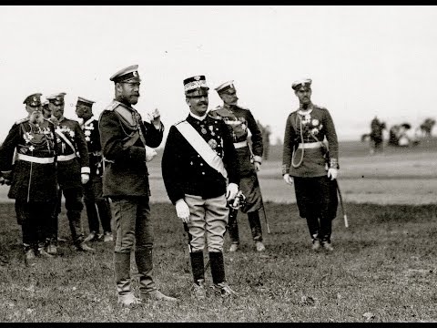 King Victor Emmanuel III of Italy visits Russia  - 1902