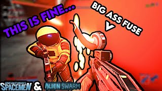 UNFORTUNATE SPACEMEN GET SWARMED BY ALIENS | UNFORTUNATE SPACE & ALIEN SWARM FUNNY MOMENTS