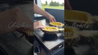 Blackstone Recipe - Chicken Pineapple Bowls