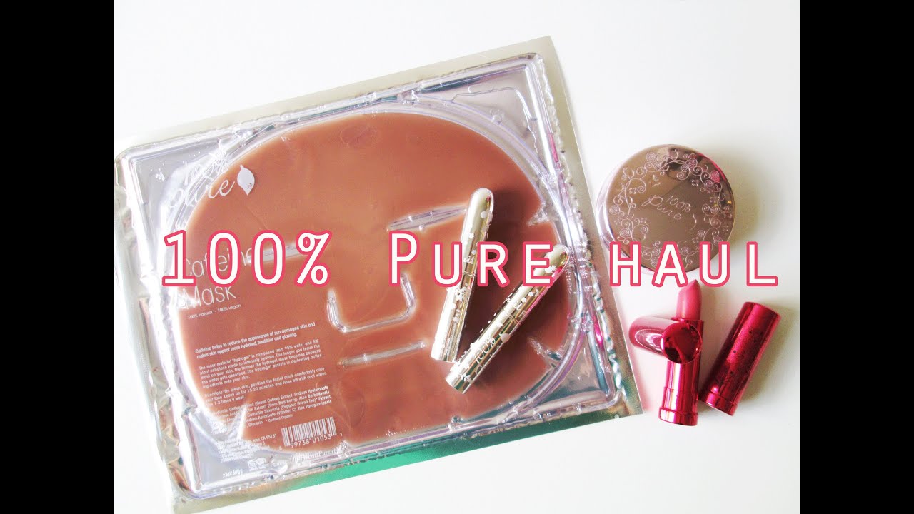 100 Percent Pure Haul - Vegan, Non Toxic, Cruelty Free Products!