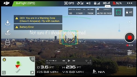 Mavic Pro - Mid flight Battery Error and DJI Go 4 disconnect