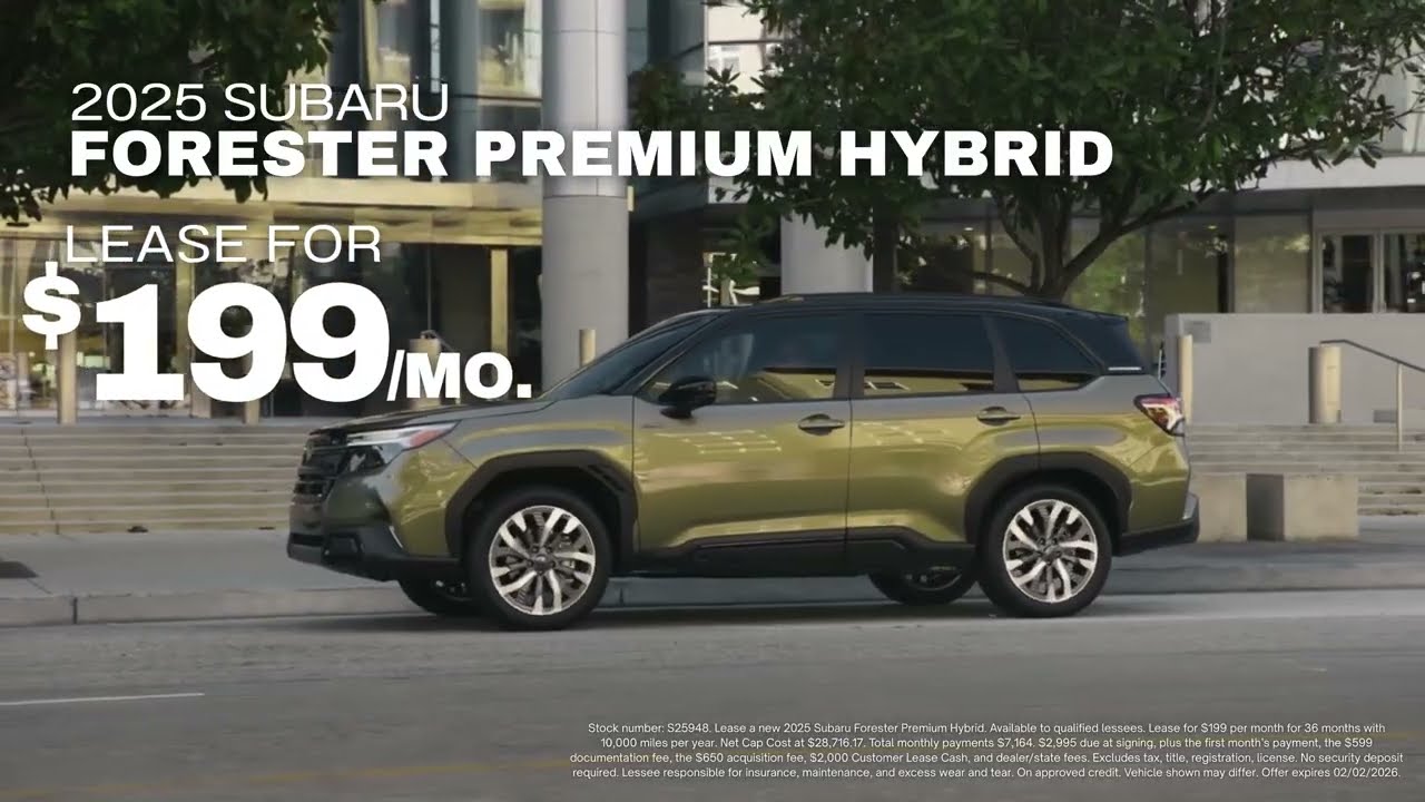 Exclusive Offers on The 2025 Subaru Forester Hybrid at Subaru of Keene!