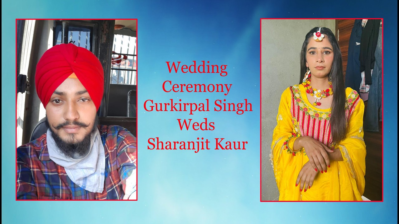 Live🔴 Wedding Ceremony Of Gurkirpal Singh Weds Sharanjit Kaur On.06-03-2026