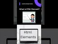 What is HTML Element?
