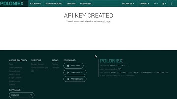 COINRULE Poloniex Tutorial - How to create and set up your API Keys