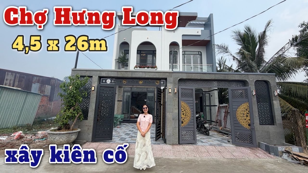 CƠ HỘI CÓ NHÀ ĐẸP CUỐI NĂM CHỦ NGỘP BÁN NHÀ GẦN CHỢ HƯNG LONG🥲Nhà đẹp xây dựng kiên cố tặng nội thất