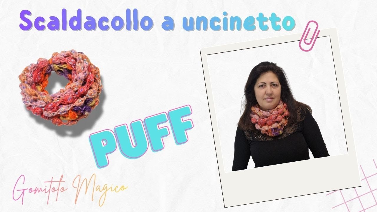 Si realizza con avanzi di lana, te lo spiego in 10 minuti, amerai questa tecnica #crochet #uncinetto