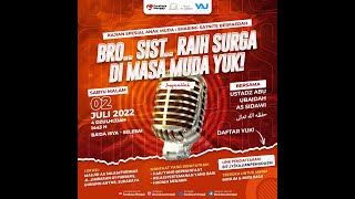 Kajian Spesial Anak Muda : Sharing Satnite Berfaedah