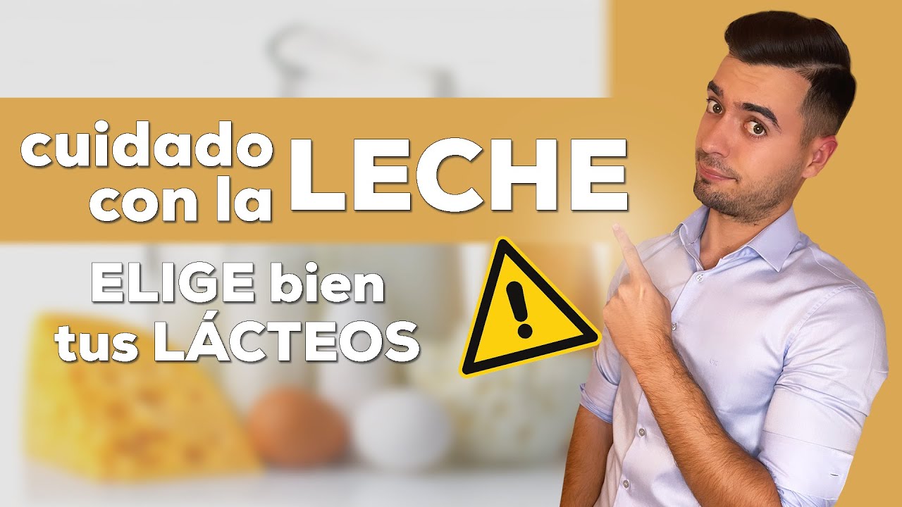 ⚠️ POR ESTO DEBES ELEGIR BIEN LOS LÁCTEOS QUE CONSUMES