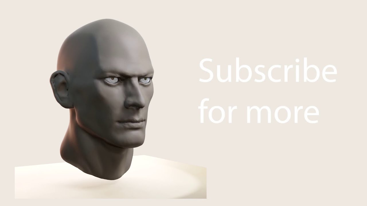  Blender 3D portrait  character sculpt YouTube
