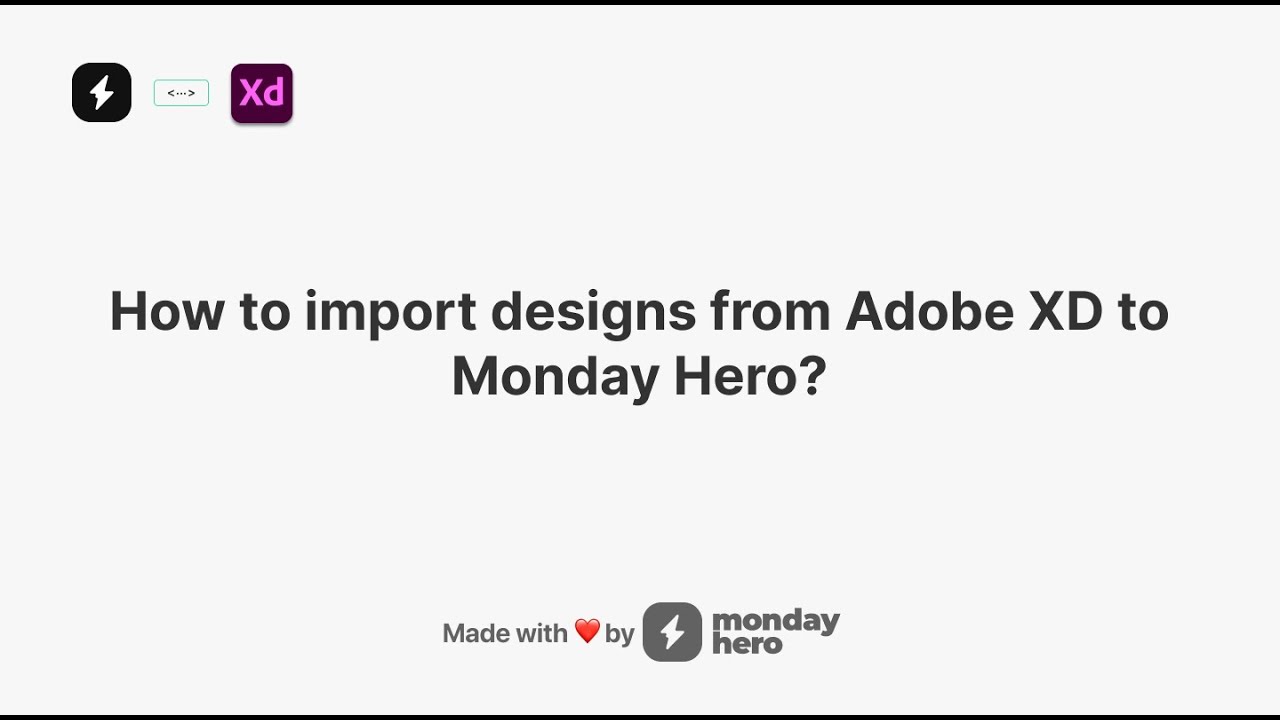 how-to-import-a-design-from-adobe-xd-to-monday-hero-youtube