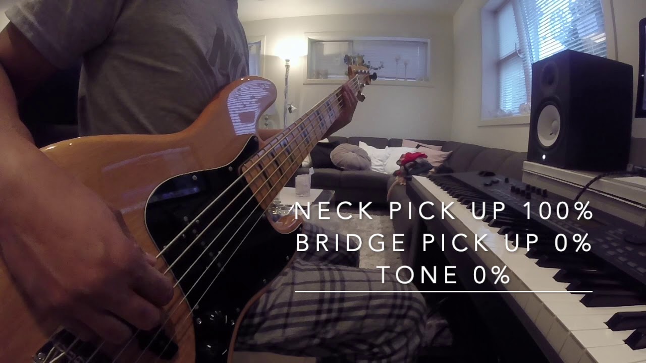 Squier Classic Vibe 70´s Jazz Bass V (pick up & tone review)