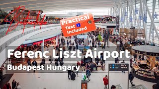 Budapest airport BUD Ferenc Liszt Tour with practical info screenshot 1