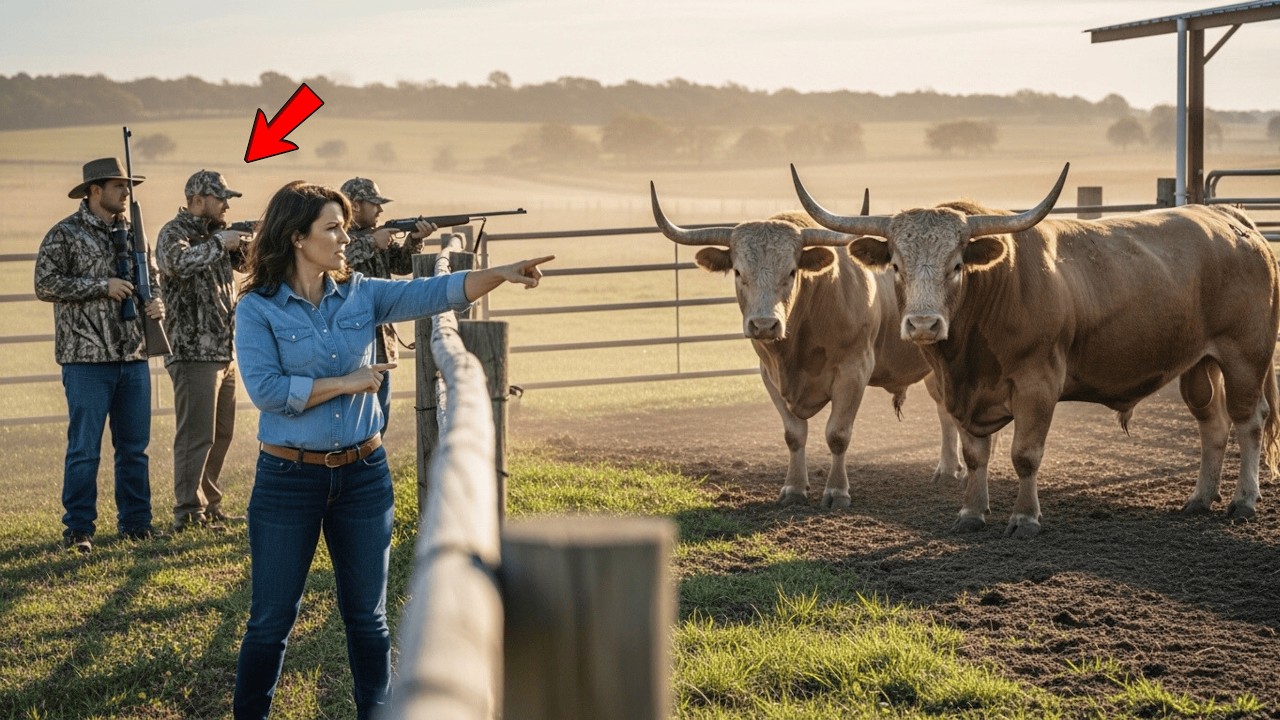 Члены ТСЖ Карен разрешили охотникам посещать мое ранчо, но мои быки относятся к охраняемой породе...