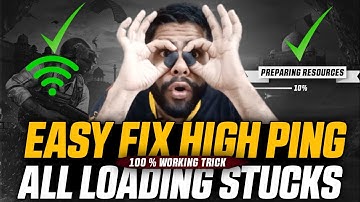 100% Solution of Preparing Recourses ! High Ping & All PUBG/BGMI Stuck and Lag Issues | iPad Pro M1.