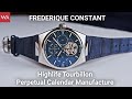 FREDERIQUE CONSTANT Highlife Tourbillon Perpetual Calendar Manufacture. Steel &amp; Solid Gold.