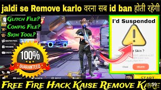 How To Remove Hack In Free Fire 🥺 | Free Fire Skin Tool Kaise Hataye | FF Skin Tool App Kaise Hataye screenshot 5