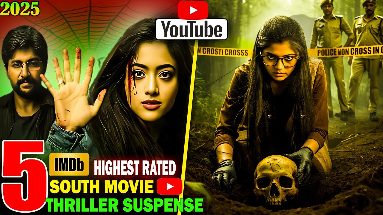 TOP 05 New South Indian Suspense Thriller Movies 2025 | Hindi Dubbed on ...