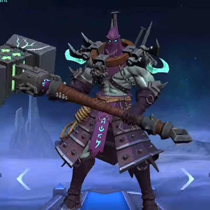 Mentahan Video Quotes Mobile Legend Hero terizla skin Halloween