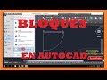 BLOQUES EN AutoCAD 2021,2020, 2019 Como Crear, Exportar e Insertar (Descargar bloques) (Ejem Puerta)