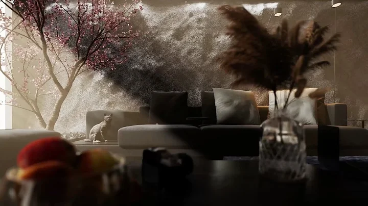 CGsorealCom Advanced Gray Indoor Animation  D5 Render