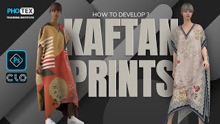 KAFTAN PRINTS AND PATTERN | PHOTOSHOP | CLO 3D | TEXTILE | FASHION | GARMENTS | PHOTEX TRAINING screenshot 1