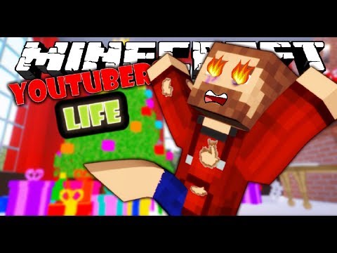 Destroying a Mall... - Youtubers Life Christmas Special (Minecraft Cinematic Roleplay)