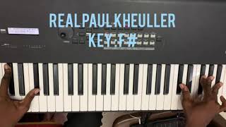 Easy Appergio Run in F Sharp - Gospel Piano
