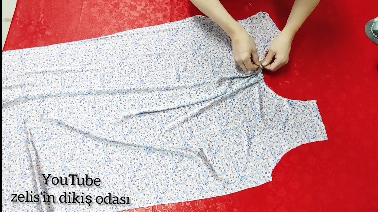 Очень легкий крой и пошив туники