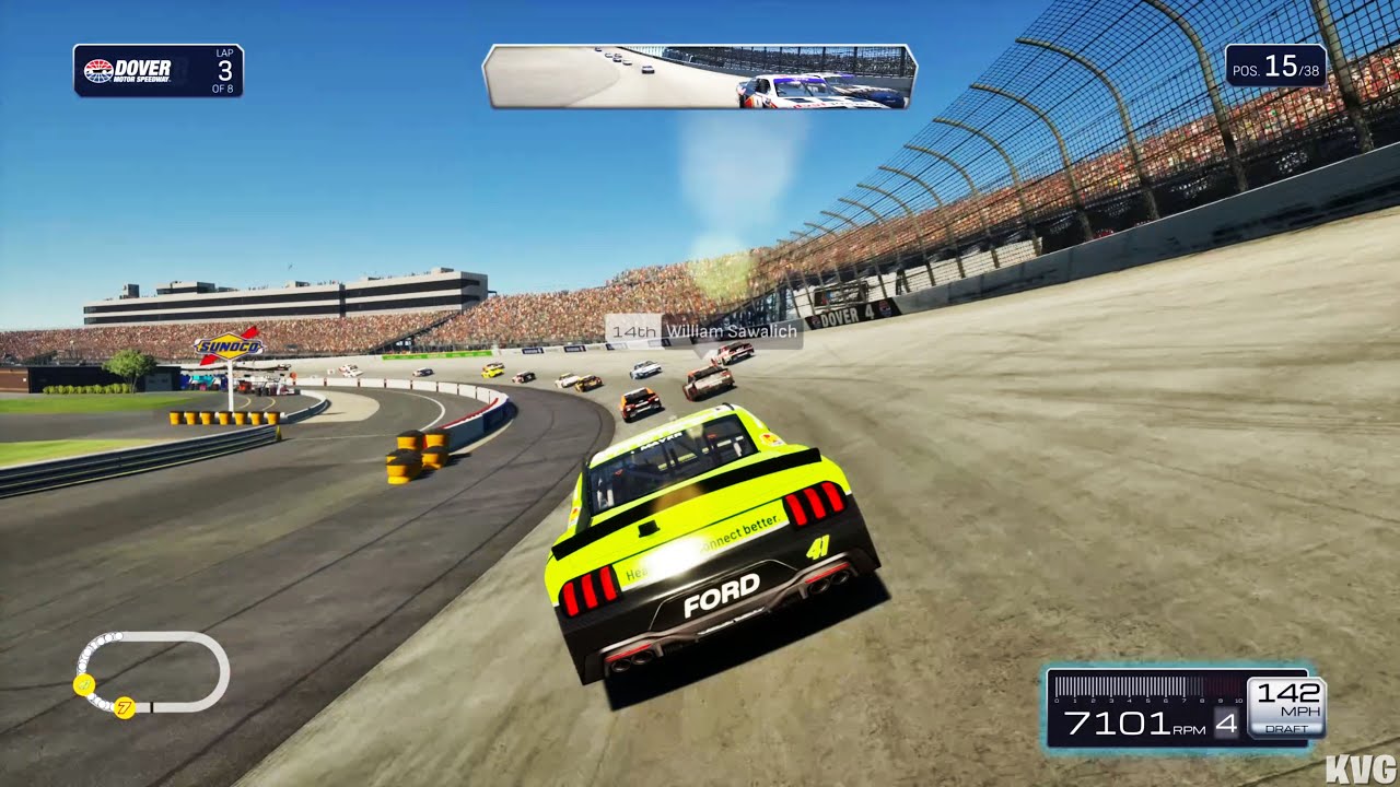 NASCAR 25 - Ford Mustang (NASCAR Xfinity Series) - Gameplay (PS5 UHD ...